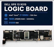 Logic board  For Dell XPS 13 9315 i7-1250U Up to 4.7GHz 16GB  Motherboard 0GNN3X picture