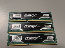 Crucial Ballistix 12GB (3x4GB) PC3-12800 DDR3-1333 BL51264BA1339.16FD Memory RAM picture