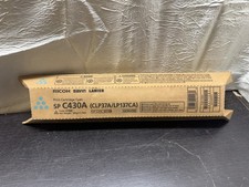 Genuine Ricoh SP C430A Cyan Toner Cartridge 821108 Savin Lanier CLP37A LP137CA picture