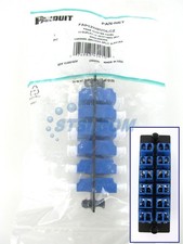 Panduit FAP12WBUDLCZ Fiber Panel w/12 LC Duplex Singlemode Adapters Blue ~STSI picture
