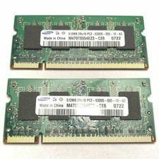 RAM Samsung PC2-5300S 2x 512MB 1GB Total 2Rx16 DDR2-667 Laptop Computer Memory picture