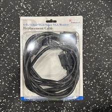   RadioShack 26-276 6ft Male Super VGA PC Monitor Heavy Duty Replacement Cable picture