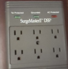 Belkin Surge master Grey, 6 Outlet SurgeSurpressor for regular outlet  picture