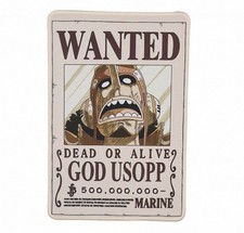 One Piece Usopp Wanted Poster Keyboard Desk Mat 7.87x11.81 In Anime Mouse Pad picture