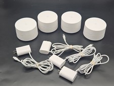 LOT OF 4 Google AC-1304 AC1200 Mesh WiFi System Router w/ AC Adapters Bundle picture