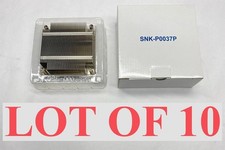 Supermicro SNK-P0037P 1U Passive CPU Heat Sink Socket LGA1366 Lot 10 NEW picture