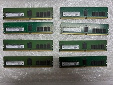Lot of 8 Micron 16GB DDR4-2666 ECC RDIMM 2Rx8 MTA18ASF2G72PDZ 128GB picture