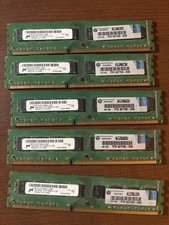 Micron DDR3 DIMM RAM Kit 20GB (5x4GB) PC3-10600U 240-Pin MT16JTF51264AZ-1G4M1 picture