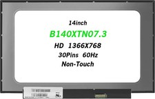 HP PN L61948-001 B140XTN07.3 for 14-DQ Series Laptop LED LCD Screen HD 1366x768 picture