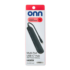 onn 7-in-1 USB-C Adapter with 100W USB-C 3.2 Gen. Power Delivery picture