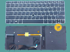 New US Backlit/Pointer Silver Keyboard HP EliteBook 720 725 G3 G4 820 828 G3 G4 picture