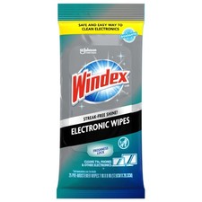 Windex Electronic Cleaning Wipes, Pre-Moistened Screen Wipes for TVs, Phones, picture