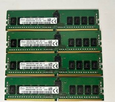 Lot of 4 SK Hynix 16GB (64GB) HMA82GR7AFR8N-UH PC4-2400T-RE1-11 Server ECC RAM picture