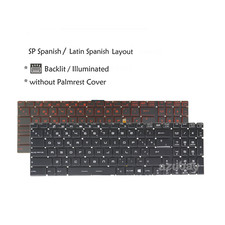 Teclado Español /LA For MSI V143422KK1 V143422GK V143422GK1 V143422GK2 NSK-FB1BN picture