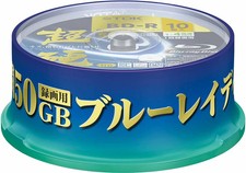 10 TDK Blu Ray Discs 50GB BD-R DL 4x Speed High Grade Bluray Dual Layer Open Box picture