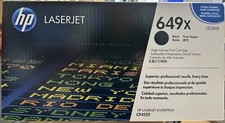 New HP 649X LaserJet Black Toner Cartridge CE260X for CP4525 - Factory Sealed picture