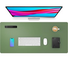 Large PU Leather Desk Mat Mouse Pad Waterproof Office Desk Protector picture