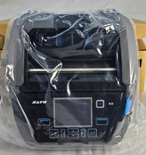 NEW - SATO PW4NX Mobile 4 inch Thermal Label Printer NFC BT Wifi 203dpi  W/ Case picture