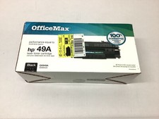 Office Max Black Toner Cartridge Q5949A  Compatible with HP LaserJet Printers picture
