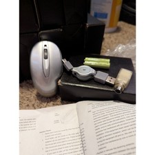 Vintage Unisys Wireless Optical Mouse Kit Silver, Includes 1 picture