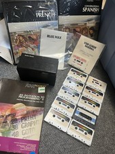 vintage atari program cassette lot 24 Cassette Tapes Total Software And Games- picture