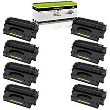 8PK Q7553X 53X Toner Cartridge Fits For HP LaserJet P2014 P2015 M2727 MFP M272nf picture
