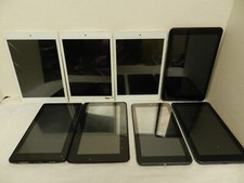 8 Pc Tablet Lot RCA ONN Nuvision Samsung Cracked Screens  (K30) picture