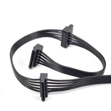 For Cooler Master G750M G650M G550M 5Pin to 3 SATA Power supply Cable Modular US picture