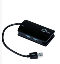 SIIG Super Speed USB 3.0 4-Ports Hub 4-Ports Black JU-H30812-S1 picture
