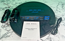 VPFCT Dual Monitor KVM Switch 2x2 DisplayPort 1.4 8K 60Hz 4K 144Hz USB 3.0 VP-SW picture