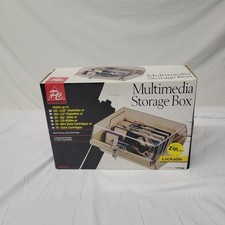 PC Accessories Floppy Disk Holder NEW 120 Capacity storage box lockable picture