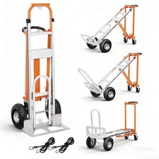 Aluminum 4 in 1 Convertible Hand Truck Dolly, 1000Lbs Capacity, Heavy Duty Fo... picture