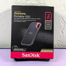SanDisk Extreme Portable SSD 2TB USB 3.2 Gen 2 Type-C Water/Shock Resistant picture