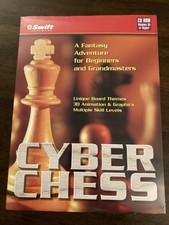 Cyber Chess - Swift Software 1999 for Windows SEALED Vintage PC game picture