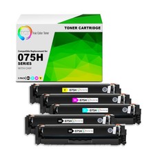 TCT Compatible HY BCMY Toner Cartridge Replacement for Canon 075H – 5-Pack picture