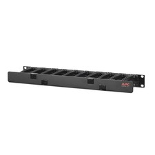 APC AR8602A Horizontal Cable Manager Deep Single Sided with Cover Black picture