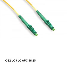 LOT 10pcs 3M LC/LC APC OS2 9 /125 Simplex Single-Mode Fiber Optic Cable OFNR picture