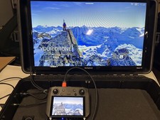 CON Case Portable 24” Smart TV and Power Supply UAV Ground Station picture