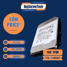 HGST Ultrastar DC HC520 12TB SATA 6Gb 256MB 3.5