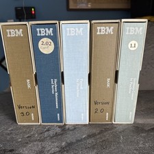 Vintage 1980s IBM PC Reference Library: DOS, BASIC & Technical Reference Manuals picture