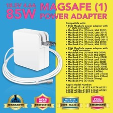 85W AC Power  Charger for Apple MacBook Pro 15