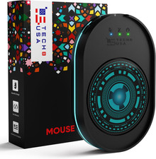 TECH8 USA Undetectable Mouse Mover Jiggler with Ambient Glow Ring and Hologram D picture