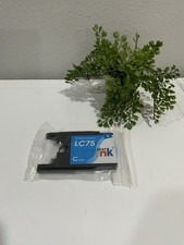 Star Ink LC75 Replacement Ink Cartridge Cyan Sealed NOS picture