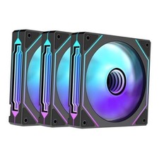 Prism4 Pro X3 120mm ARGB Case Fans,Infinity Mirror RGB 4Pro_Forward_3Pack Black picture