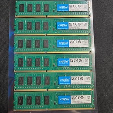 Crucial 12GB (6x2GB) DDR3L-1600 MHz PC3L-12800 PC RAM Kit CT25664BD160B - UDIMM picture