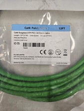 FS Cat 6 UTP Patch Cord Ethernet Cable Snagless Boot Brand New 12ft Green picture