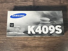 Samsung Genuine CLT-K409S Black Noir Toner Cartridge OEM 409S picture