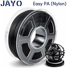 JAYO 1KG Black Easy PA Nylon 6+66 Filament 1.75mm EPA 2.2lbs Warp-Free Strong picture