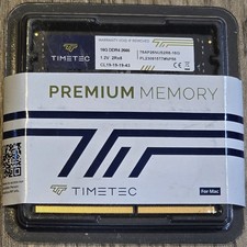 Timetec Premium 16GB DDR4-2666 PC4-21300 DIMM 288-Pin CL19 1.2V Mac picture