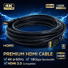 HDMI Cable 2.0 4K 1FT- 100FT For Home Theater TV Laptop Consoles Gaming Male Lot picture